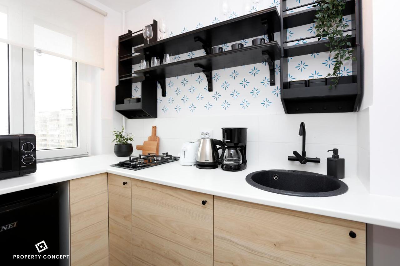 布加勒斯特Chic Scandinavian Style Studio公寓 外观 照片
